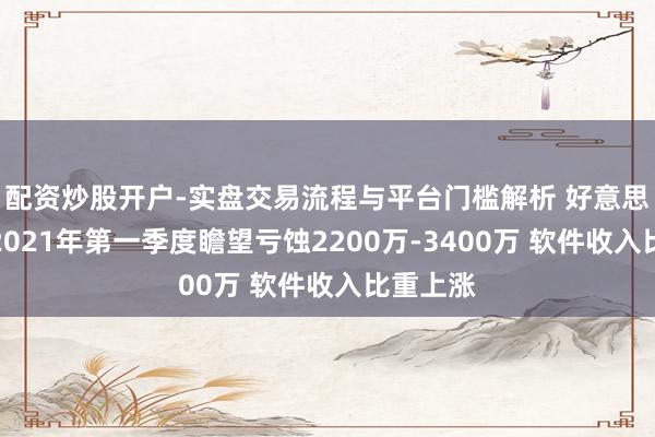 配资炒股开户-实盘交易流程与平台门槛解析 好意思亚柏科2021年第一季度瞻望亏蚀2200万-3400万 软件收入比重上涨
