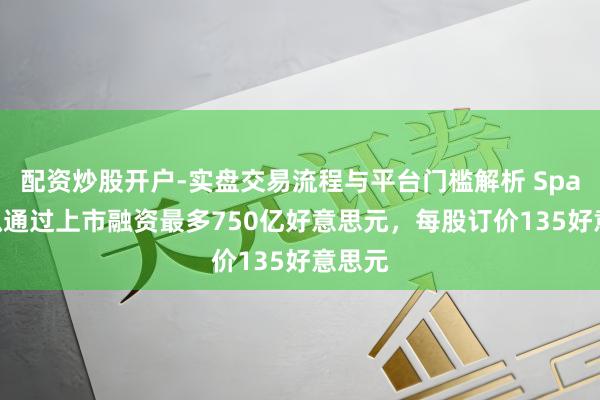 配资炒股开户-实盘交易流程与平台门槛解析 SpaceX拟通过上市融资最多750亿好意思元，每股订价135好意思元